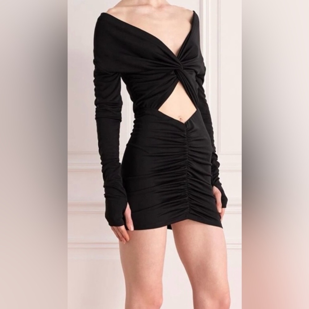 NWT The Andamane Twist Front Cutout Cocktail Dress | Italian Size 40 / US 4